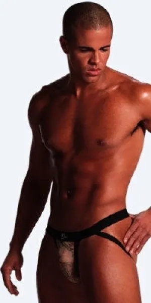 Dragon Tattoo Mesh Jock Strap