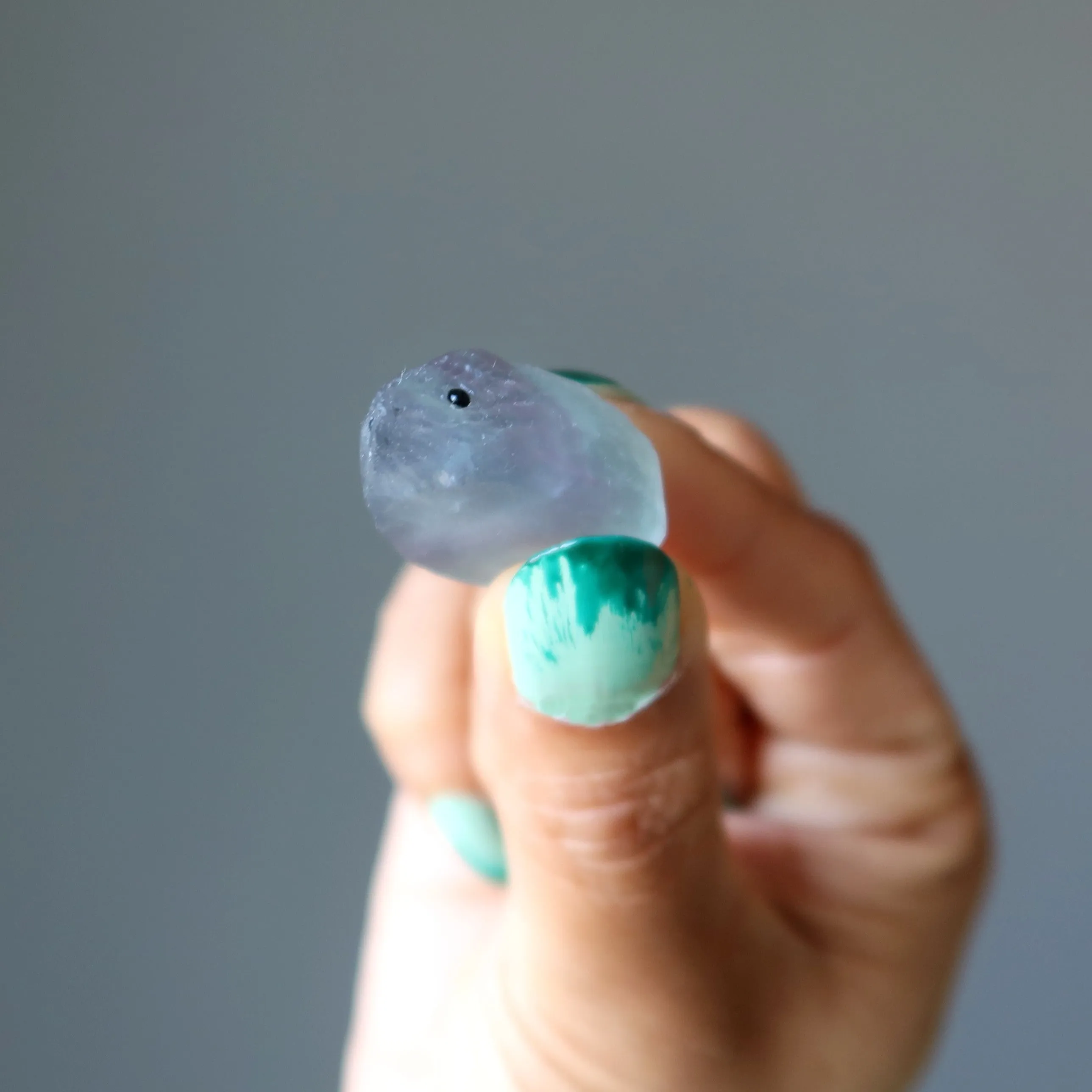 Fluorite Hedgehog My Best Friend Rainbow Animal Figurine