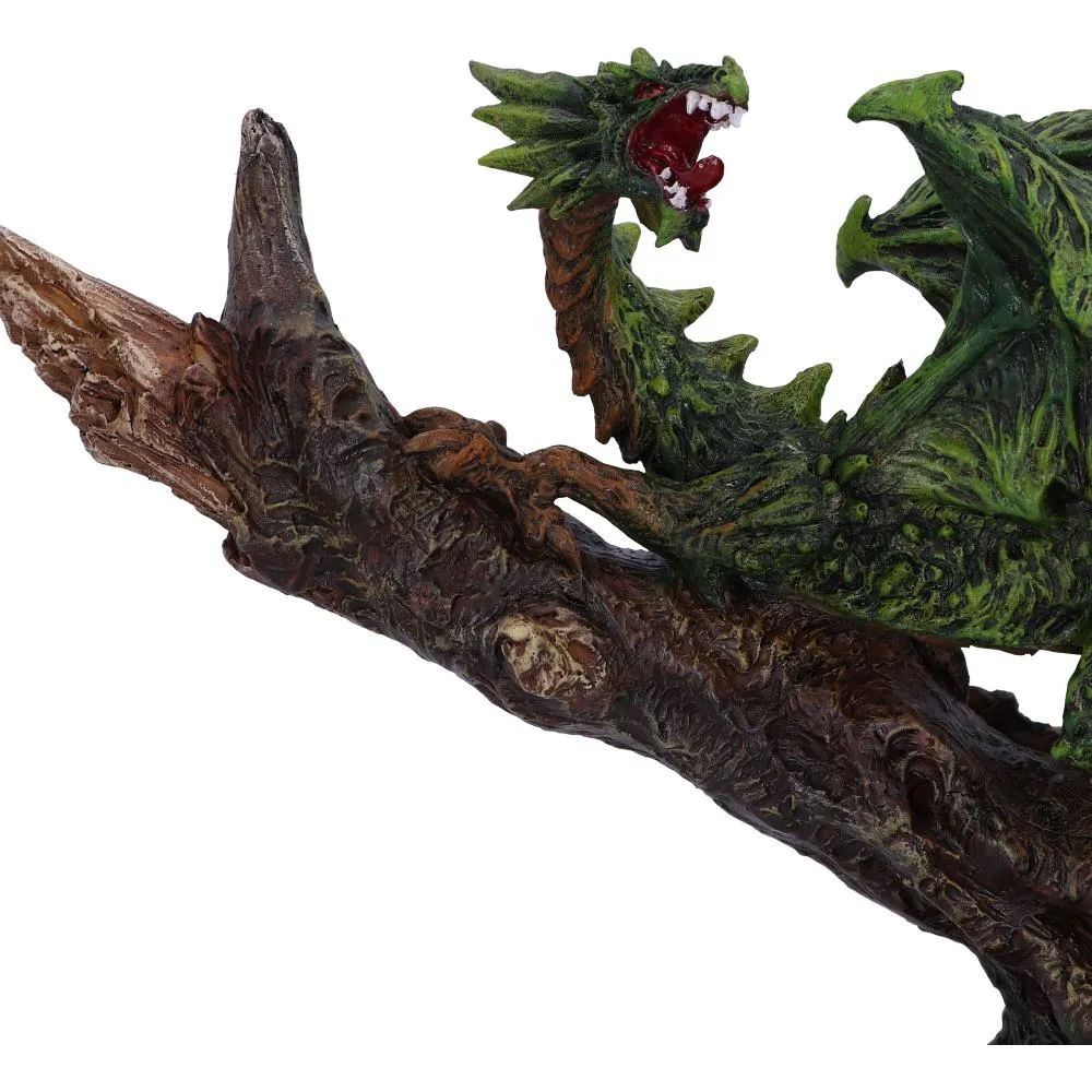 Forest Freedom 26.8cm Green Woodland Dragon Figurine