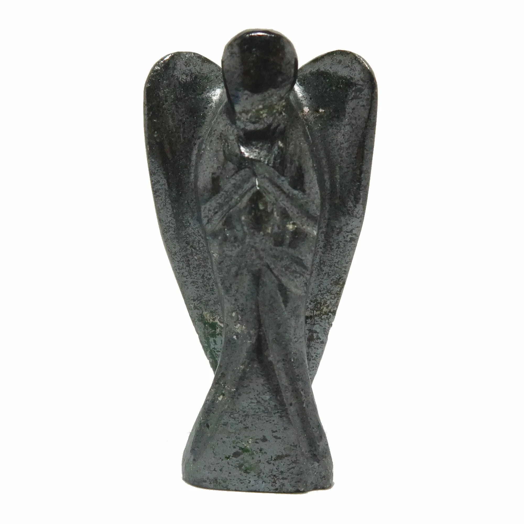 Hematite Angel Pocket Guardian