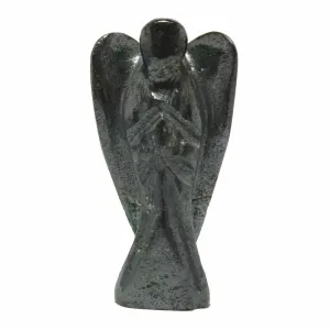 Hematite Angel Pocket Guardian