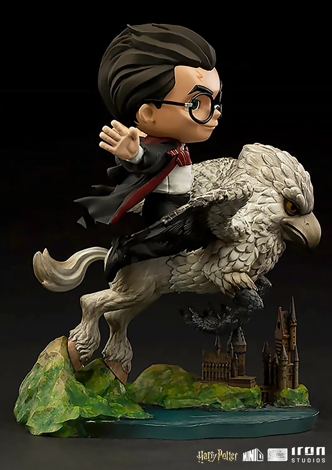 IRON STUDIOS HARRY POTTER AND BUCKBEAK MINICO ILLUSION - WBHPM39921-MC
