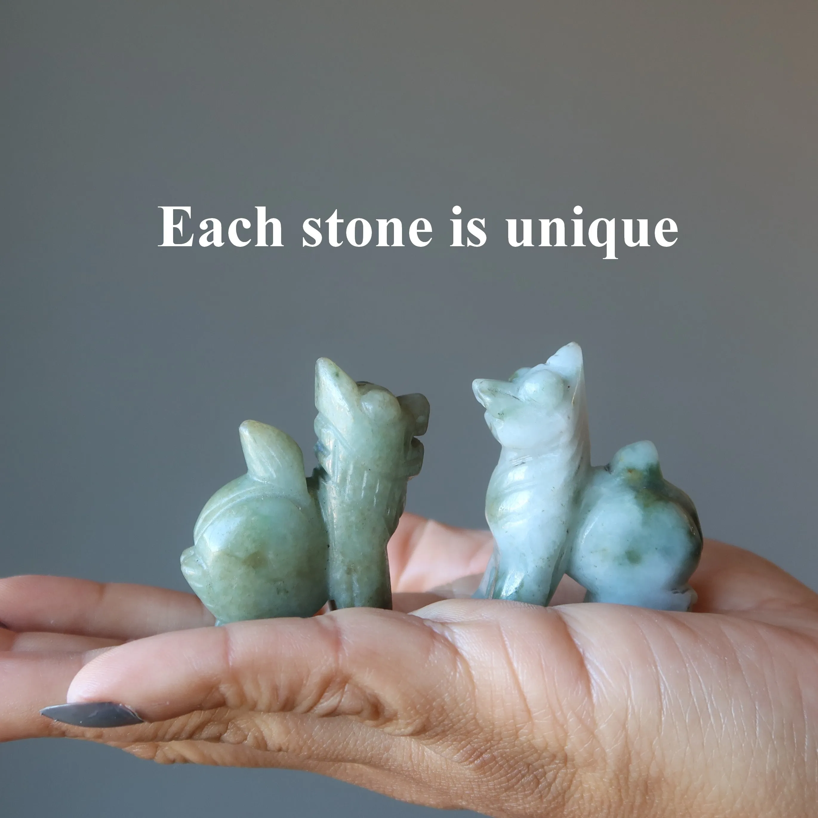 Jade Fu Dog Mythical Dragon Lion Guardian Jadeite Animal