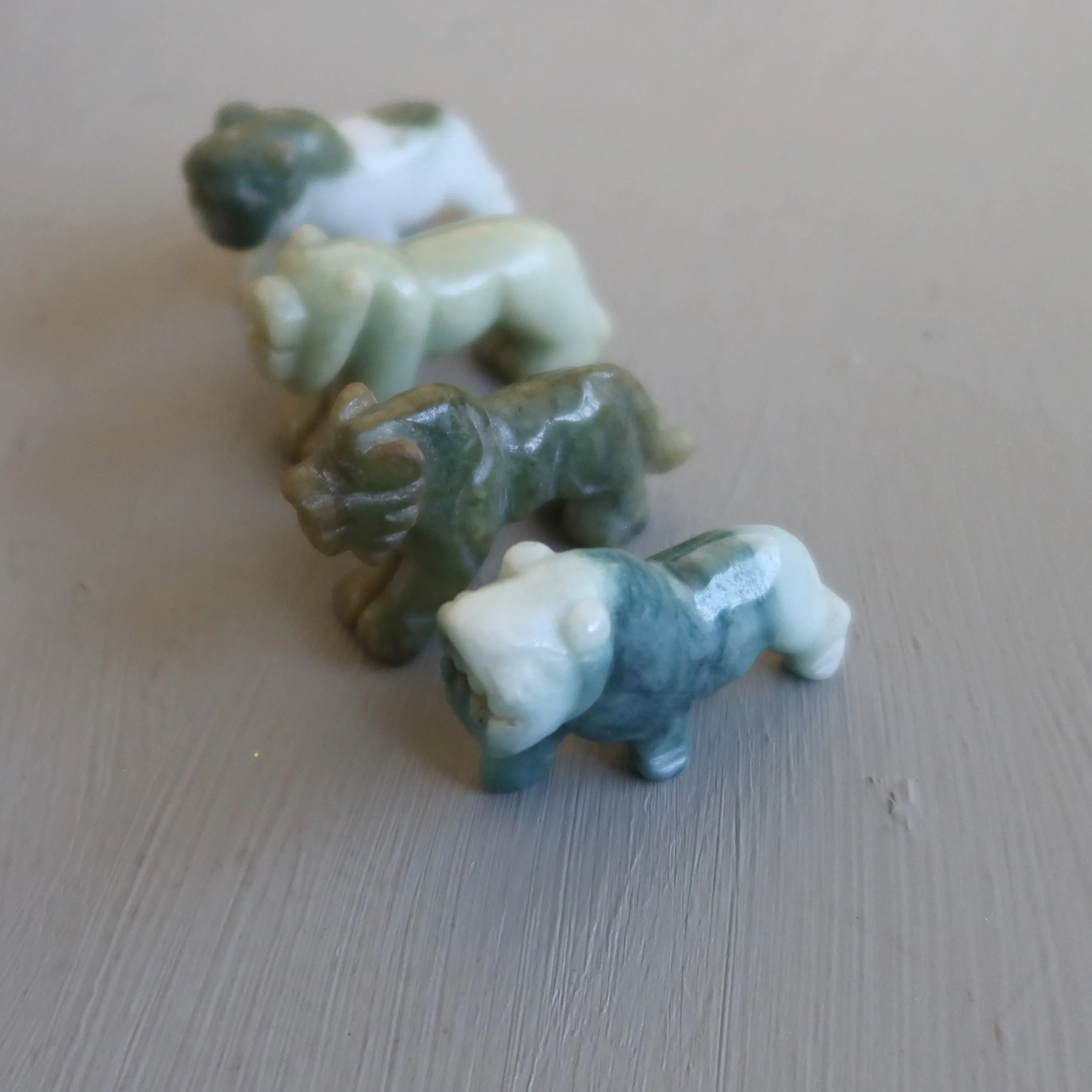 Jade Tiger Power Protection Prosperity Zodiac Animal Spirit Guide