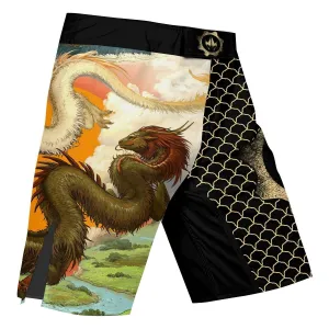 Twin Dragon Fight Shorts